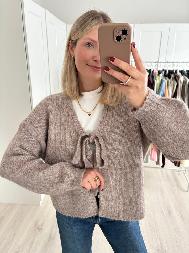 Chunky Knot Cardigan