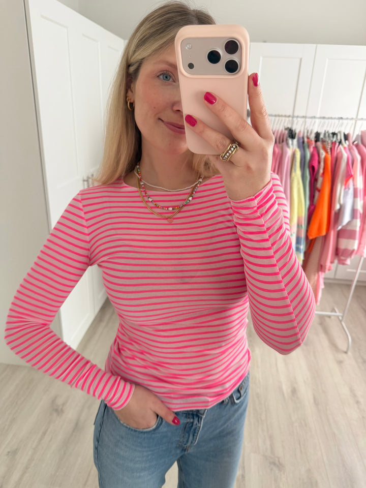 Striped Cashmere Longsleeve