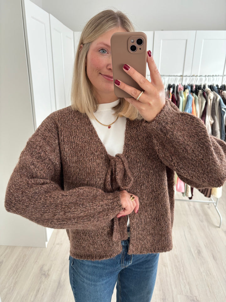 Chunky Knot Cardigan