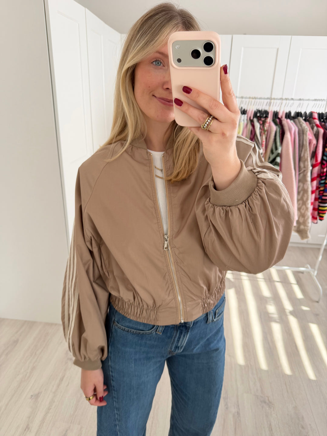 Zipper Bomberjacke