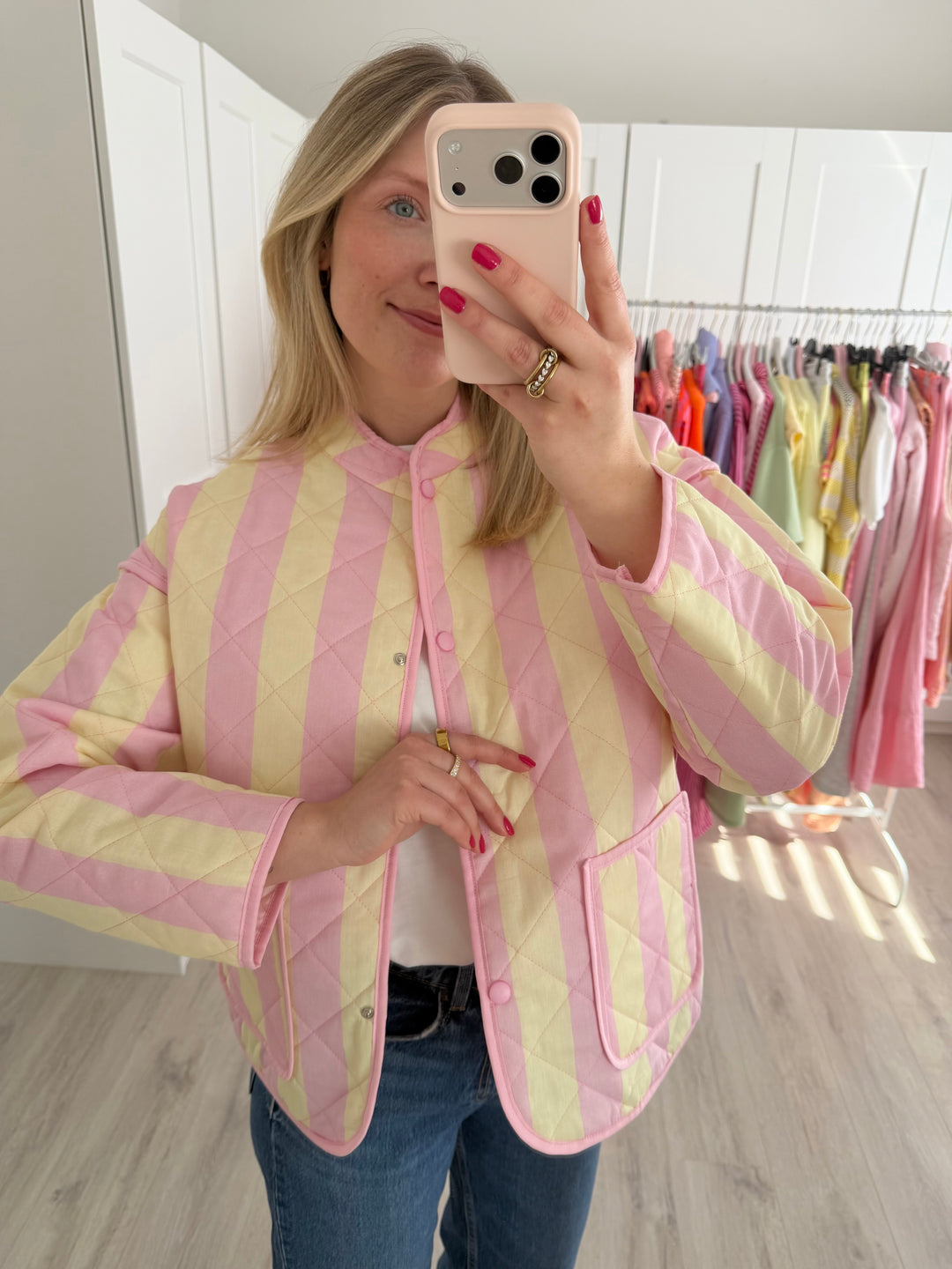 Bold Stripes Jacke
