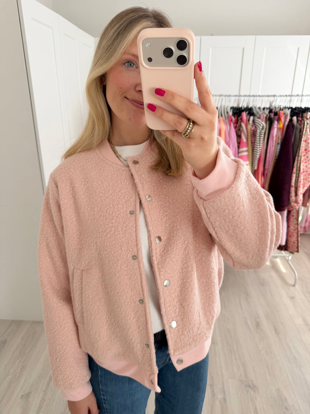 Teddy Bomberjacke