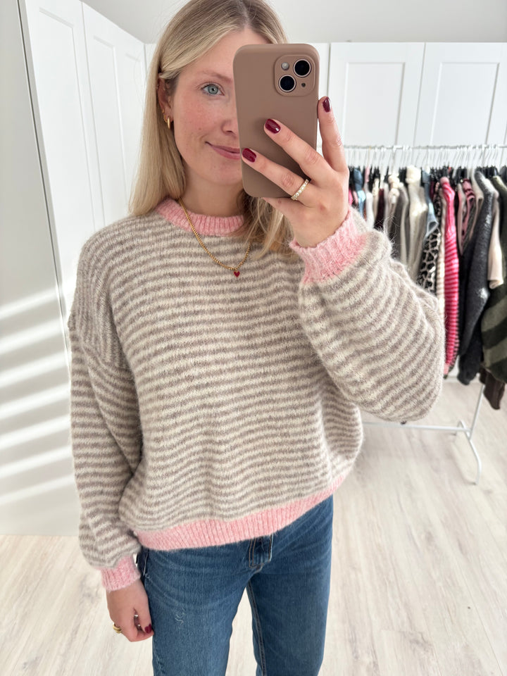 Supersoft Striped Pullover