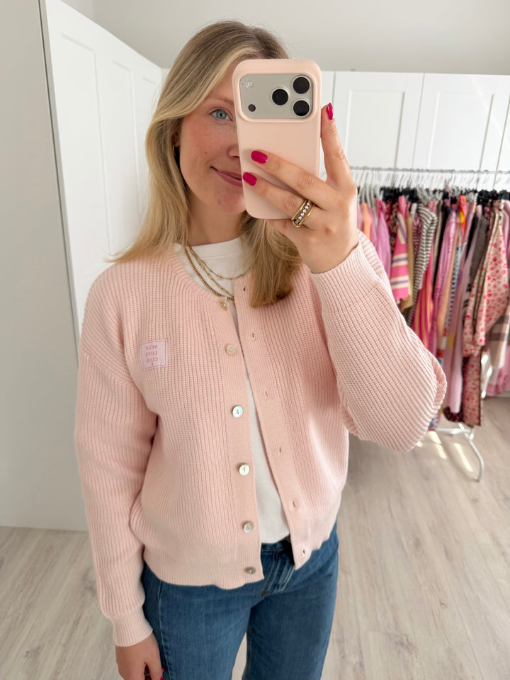 Self Love Club Ripped Cardigan