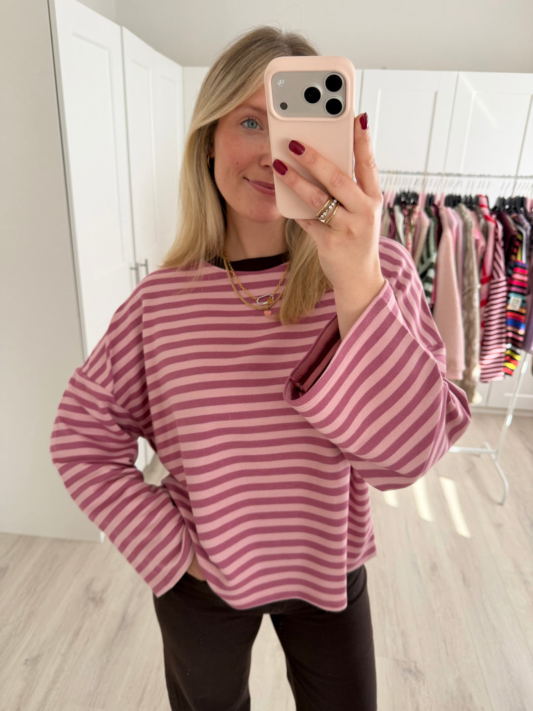 Basic Striped Sweater
