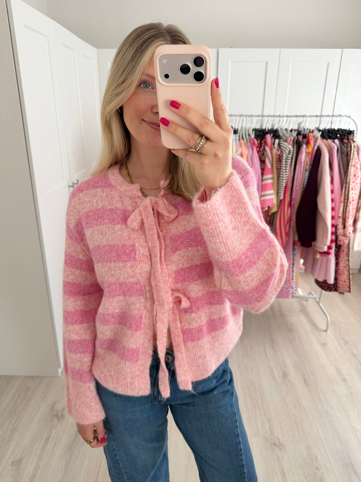 Bow Knit Cardigan