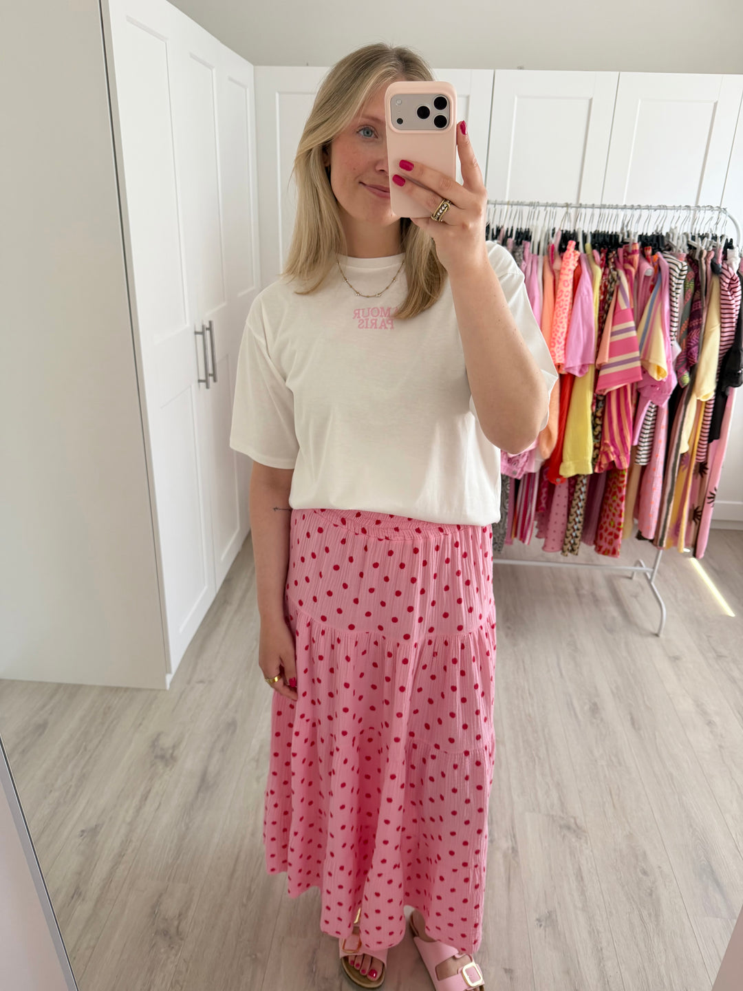 Polka Dots Musselinrock