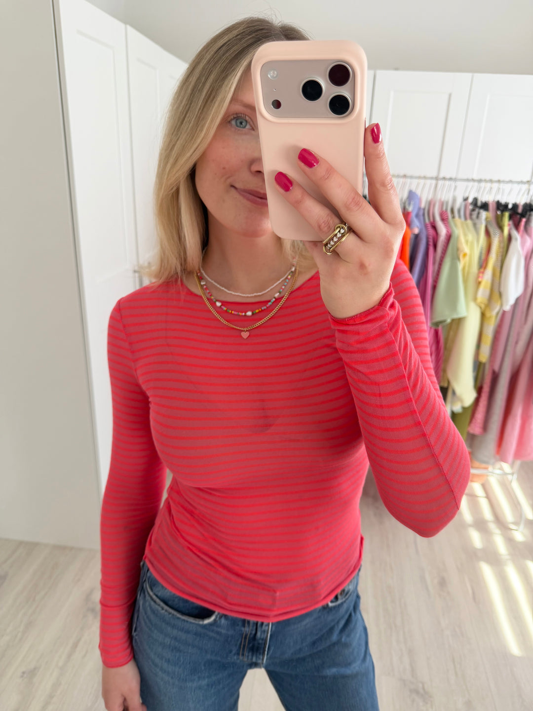 Striped Cashmere Longsleeve
