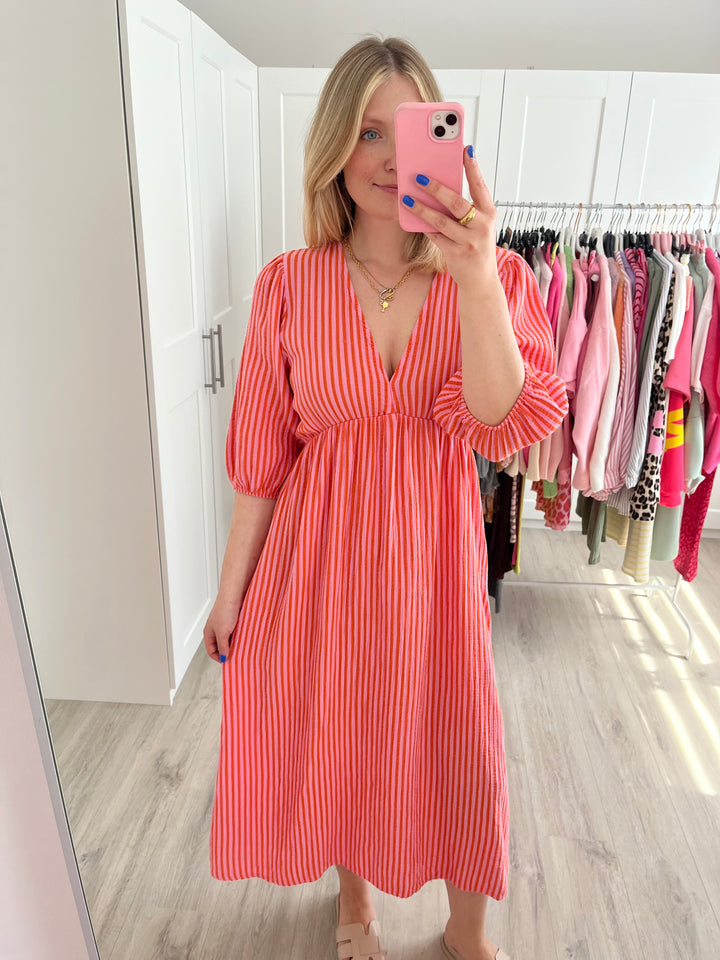 Musselinkleid Summer Mood - Gestreift