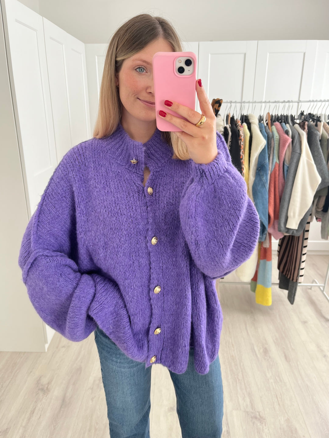 Ladies Cardigan American Vintage Cardigan Flieder Cardigan L'AF