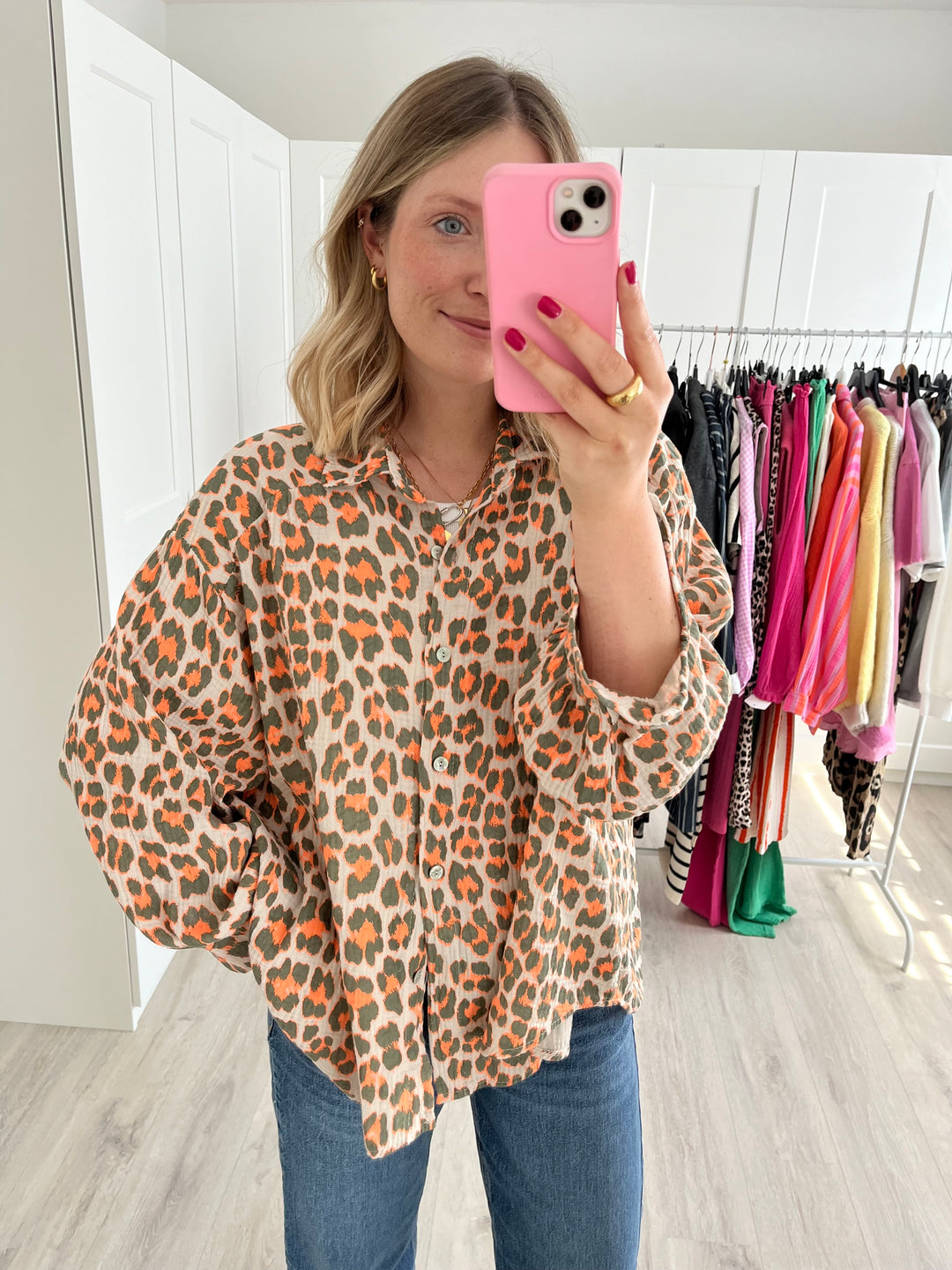Musselinbluse Leo Love