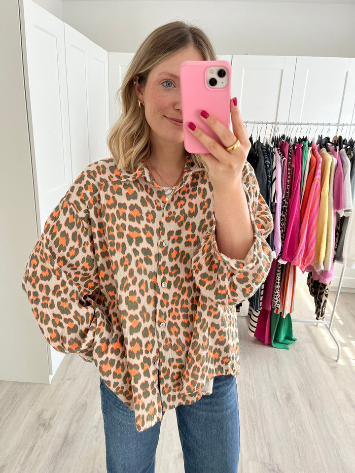 Musselinbluse Leo Love