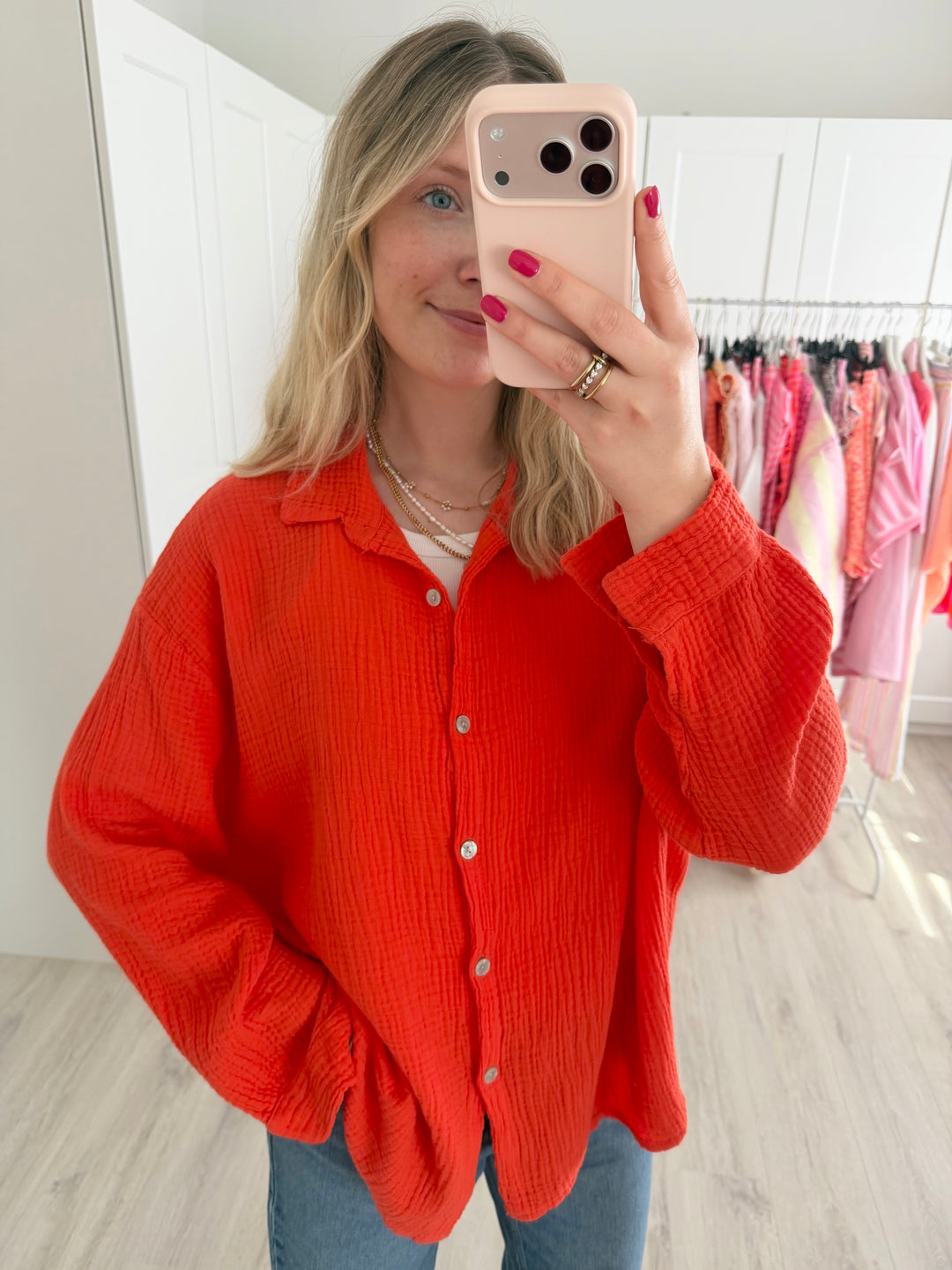 Musselinbluse Summer Time