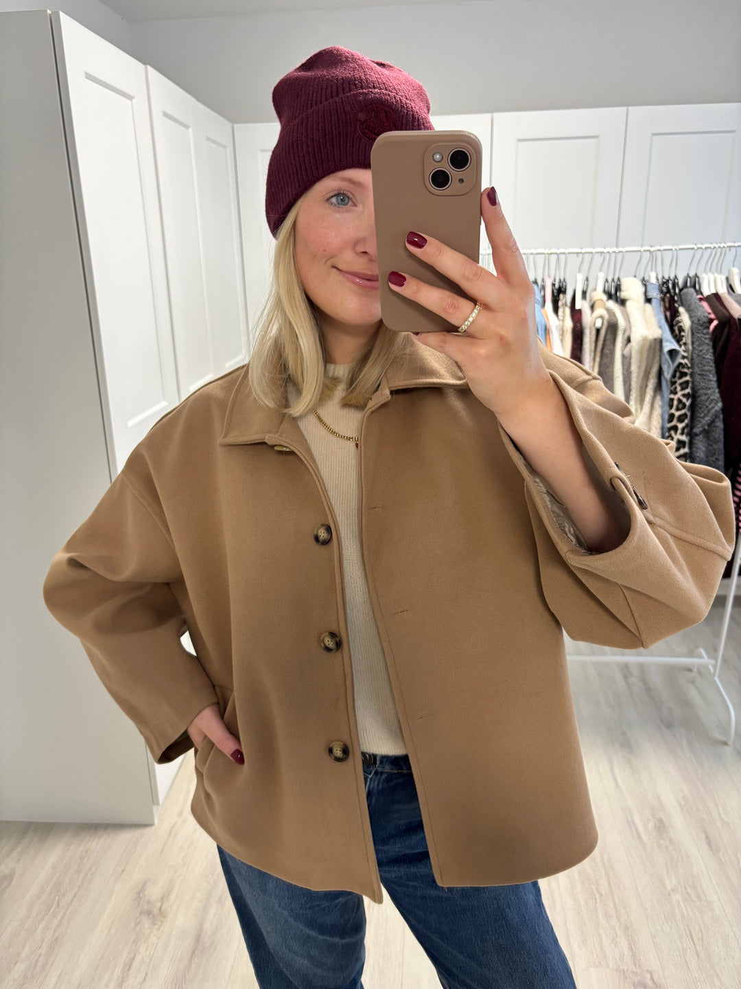 Oversized Cabanjacke