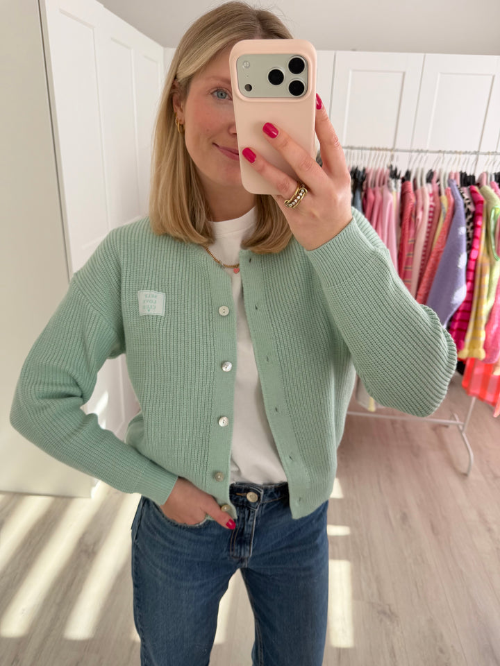 Self Love Club Ripped Cardigan