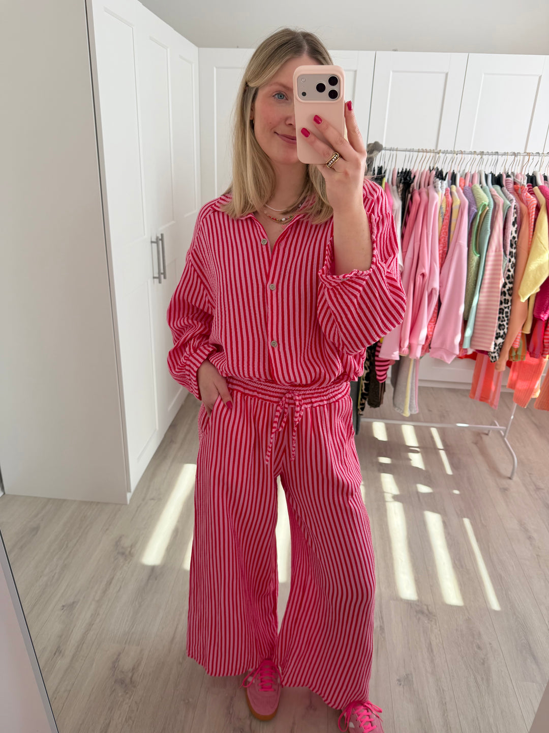 Musselinhose Happy Stripes