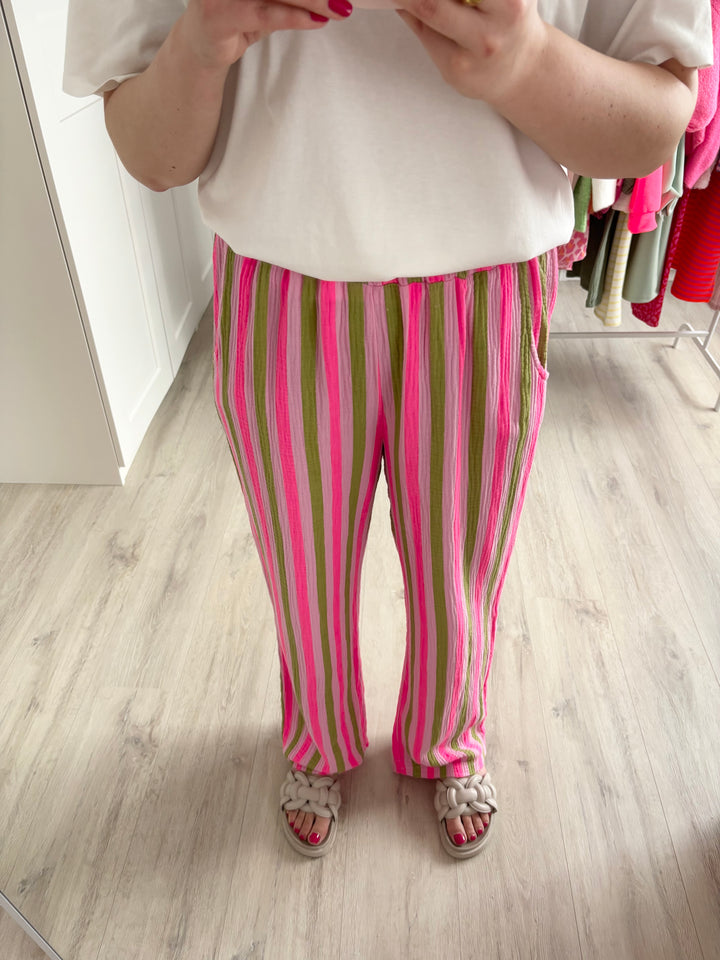 Musselinhose Bold Stripes