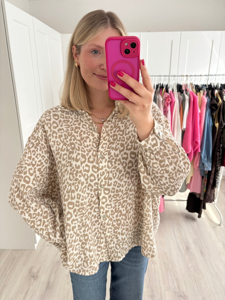 Musselinbluse Leo Love