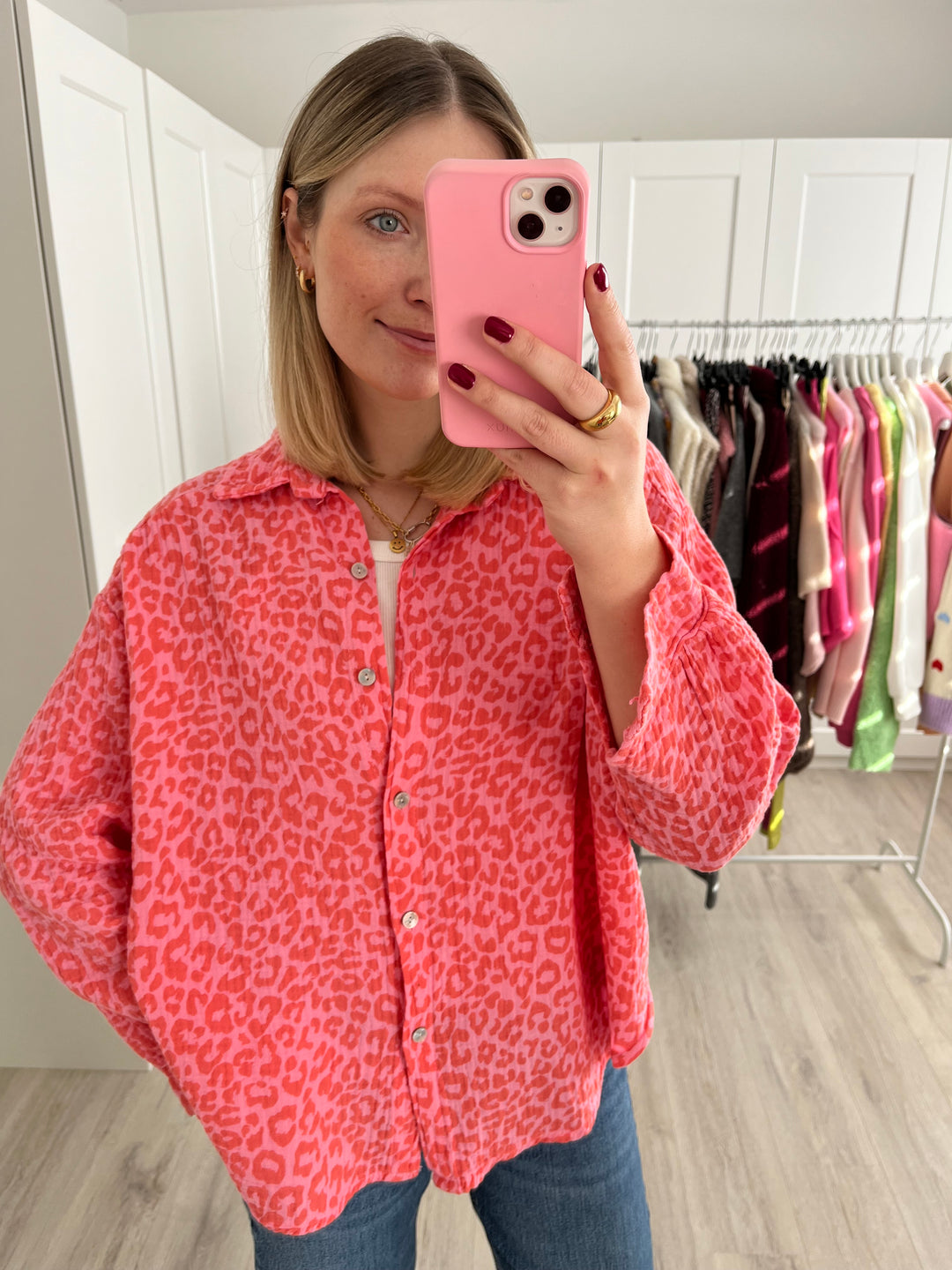Musselinbluse Leo Love