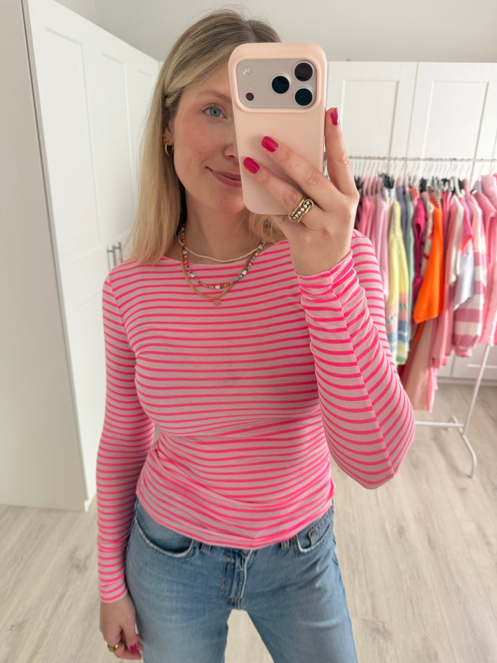 Striped Cashmere Longsleeve
