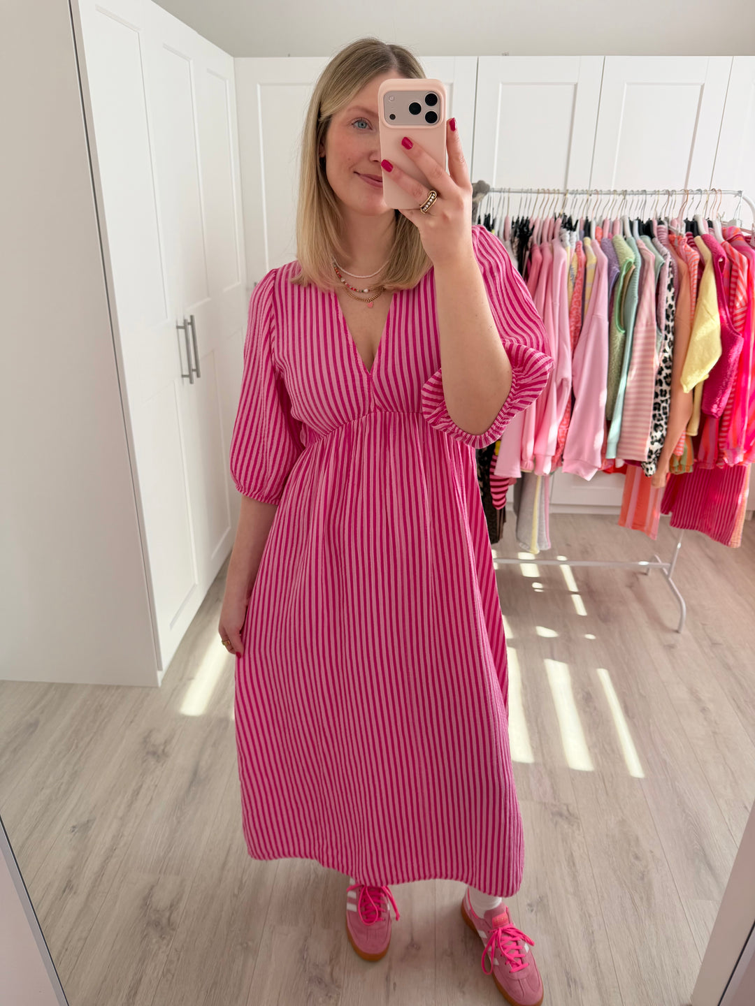 Musselinkleid Summer Mood - Gestreift