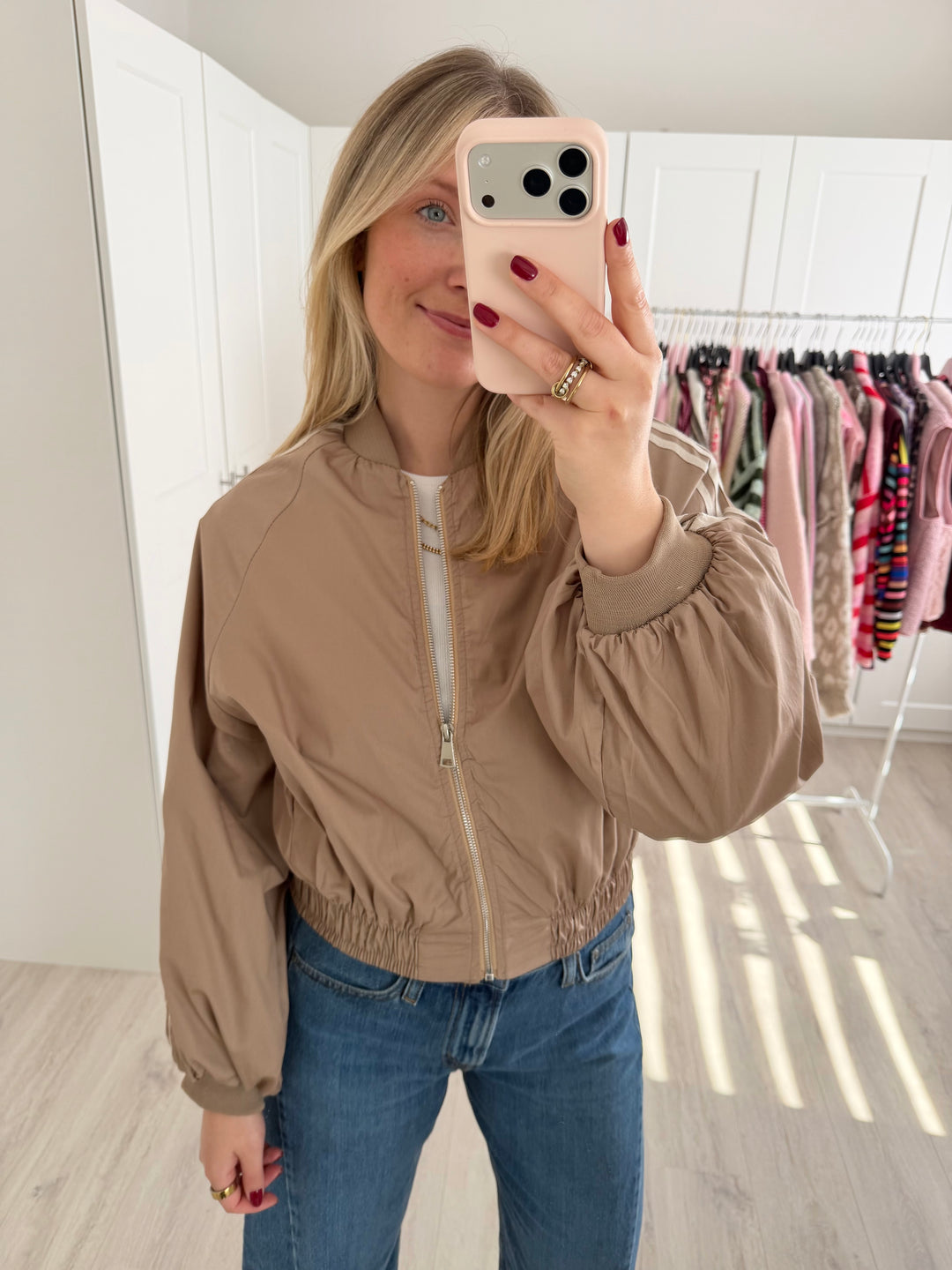 Zipper Bomberjacke
