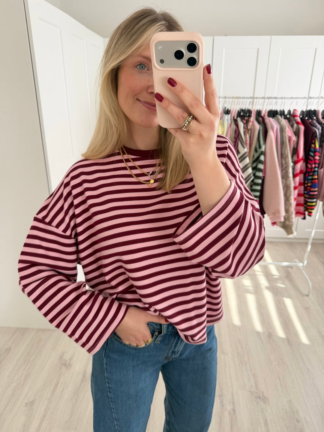 Basic Striped Sweater
