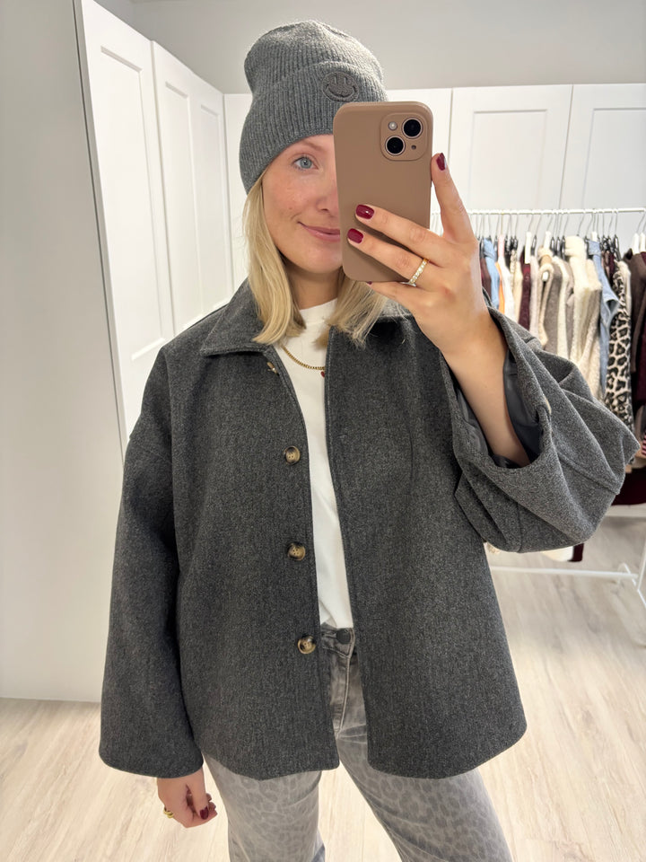 Oversized Cabanjacke