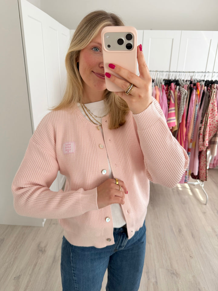 Self Love Club Ripped Cardigan