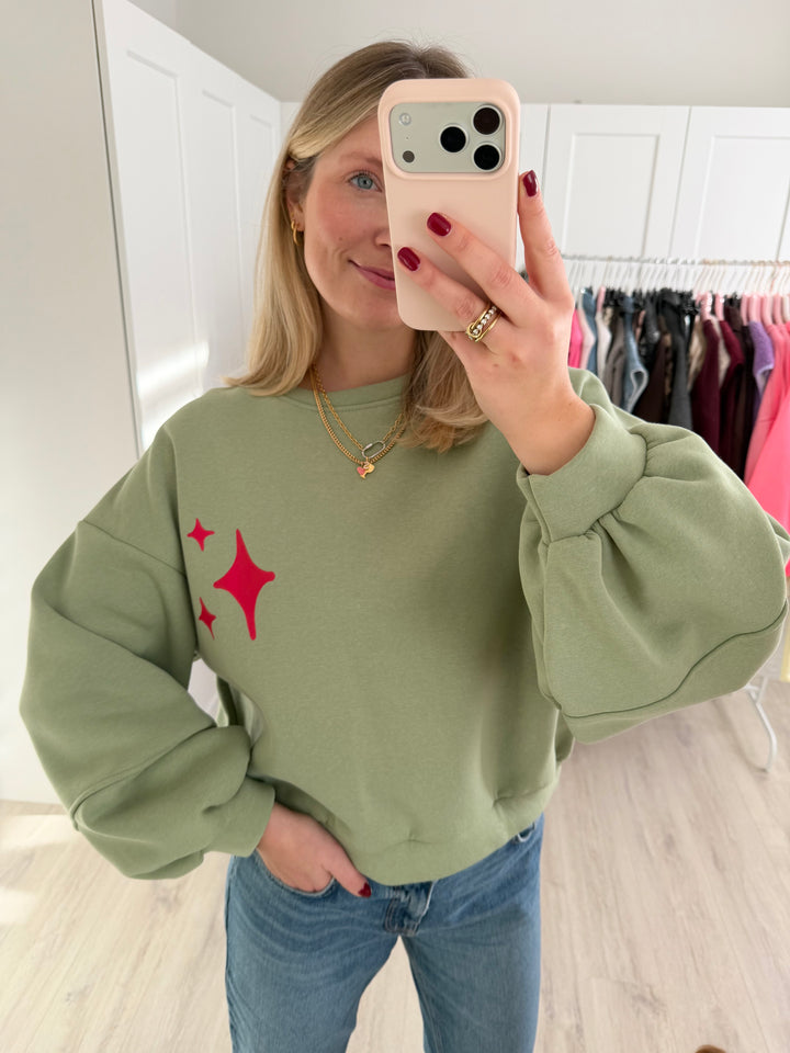 Sweater Amor por favor - Mint