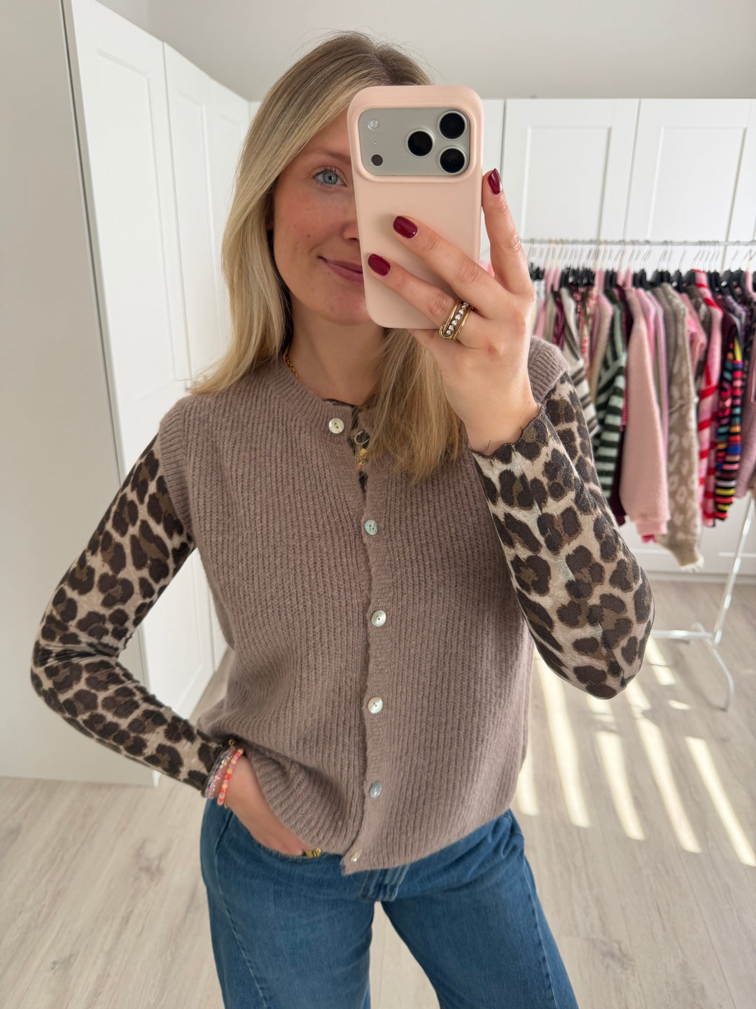 Ripped Knit Weste