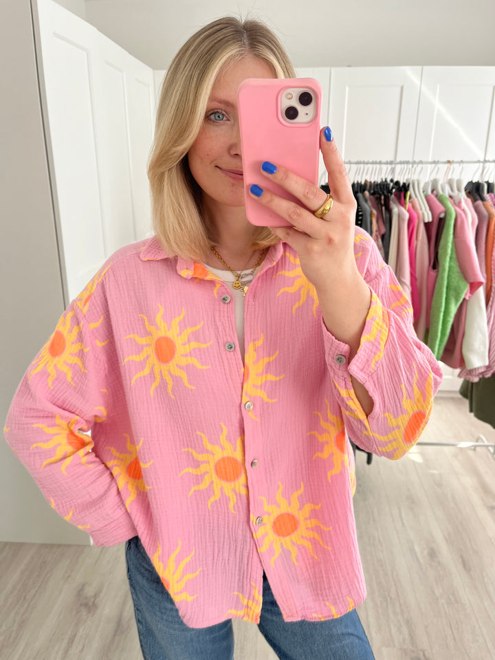 Musselinbluse Sunshine