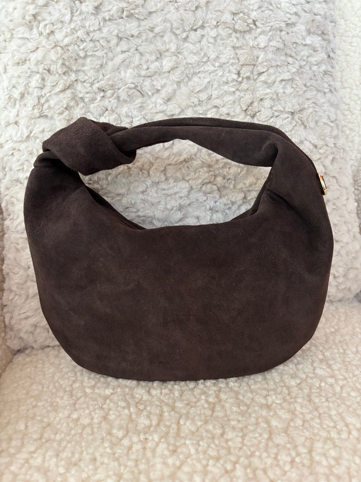 Knot Suede Bag