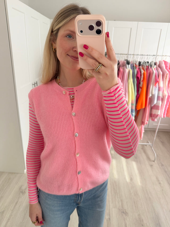 Ripped Knit Weste