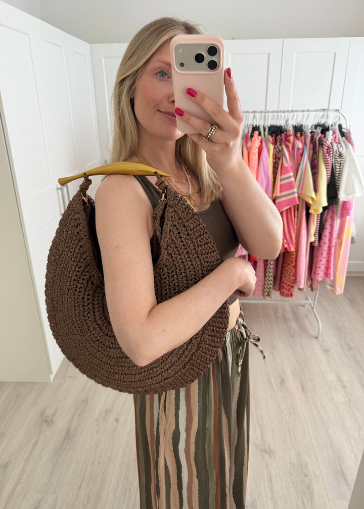 Halfmoon Straw Tasche