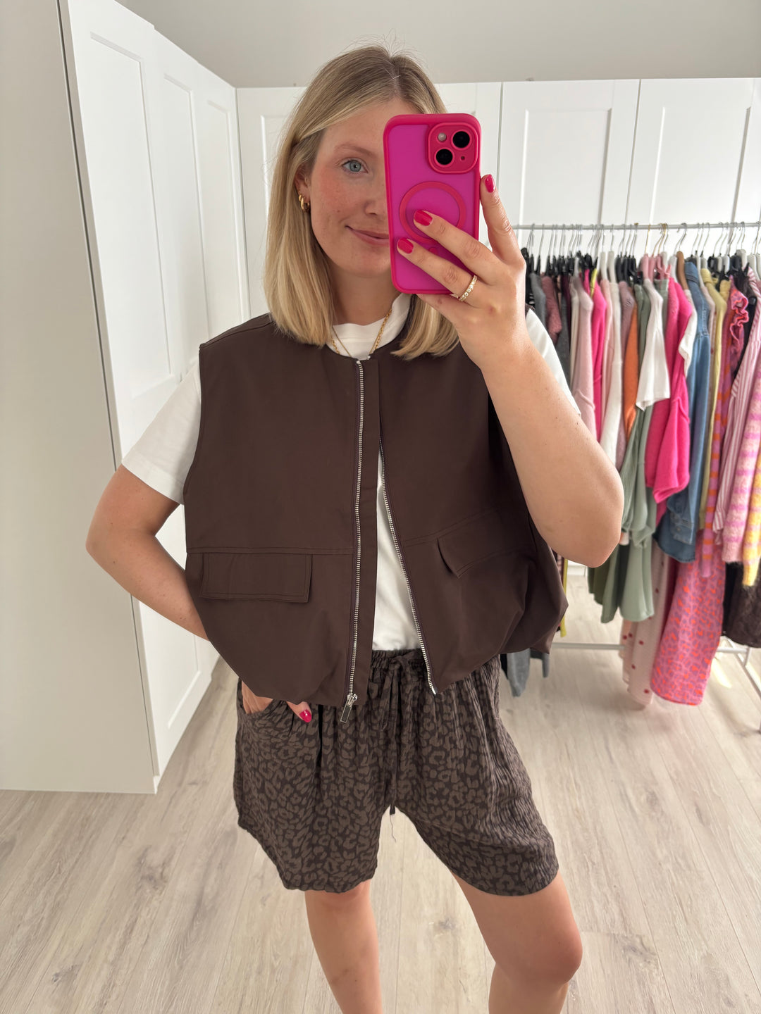 Musselin-Shorts Leo Love