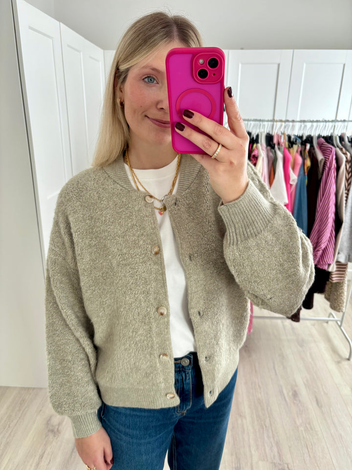 Teddy Bomberjacke
