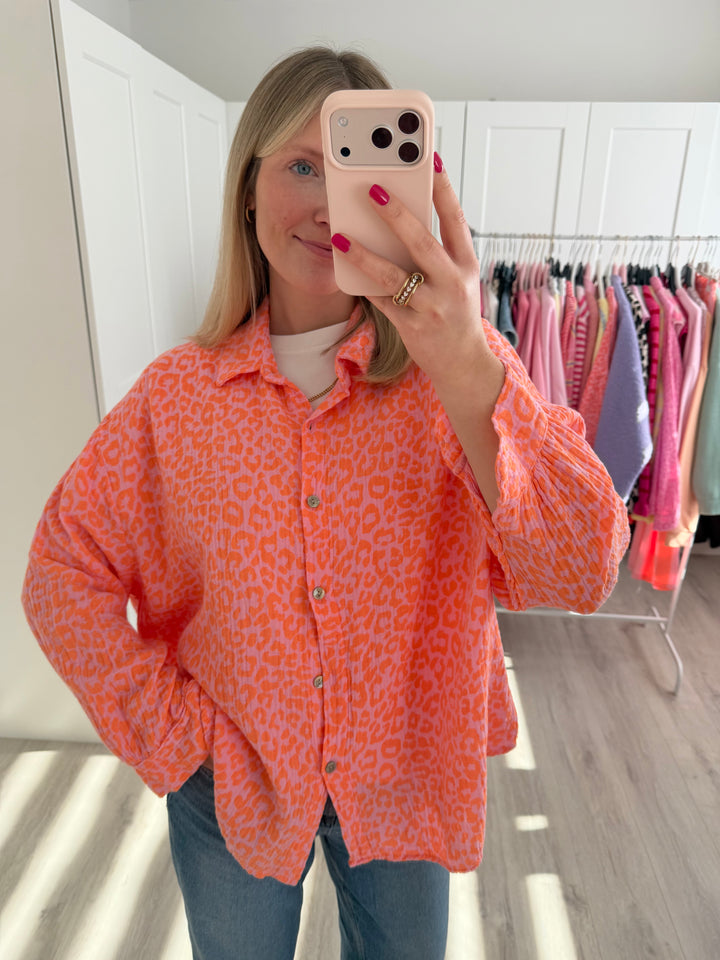 Musselinbluse Leo Love