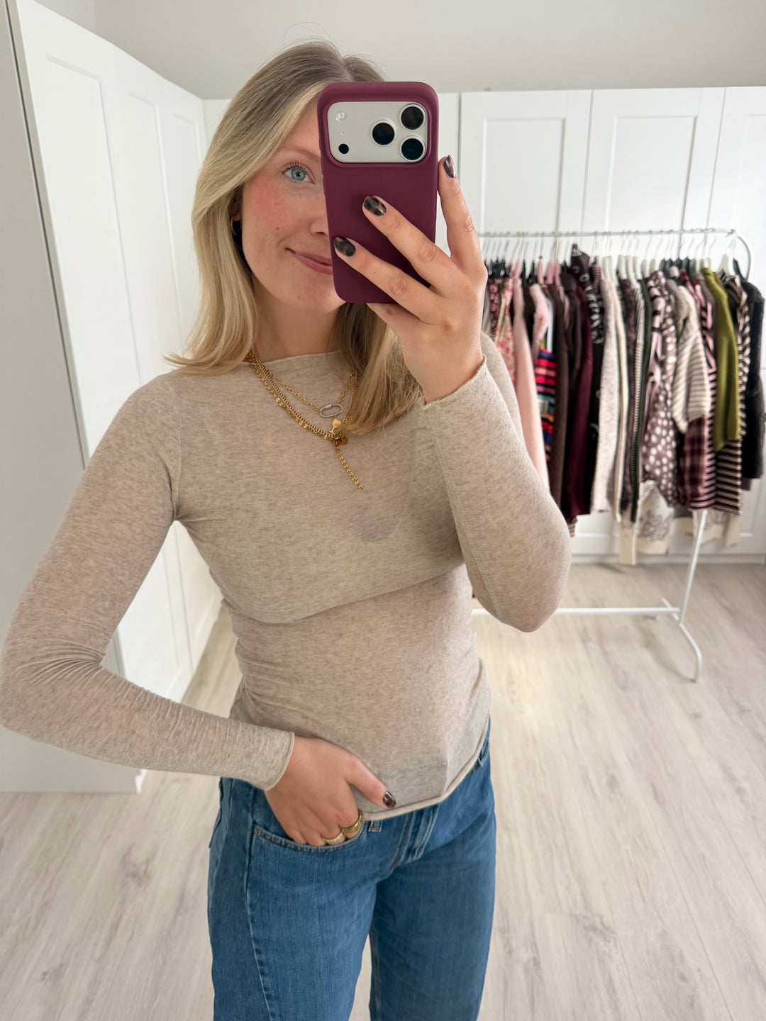 Seamless Cashmere Longsleeve