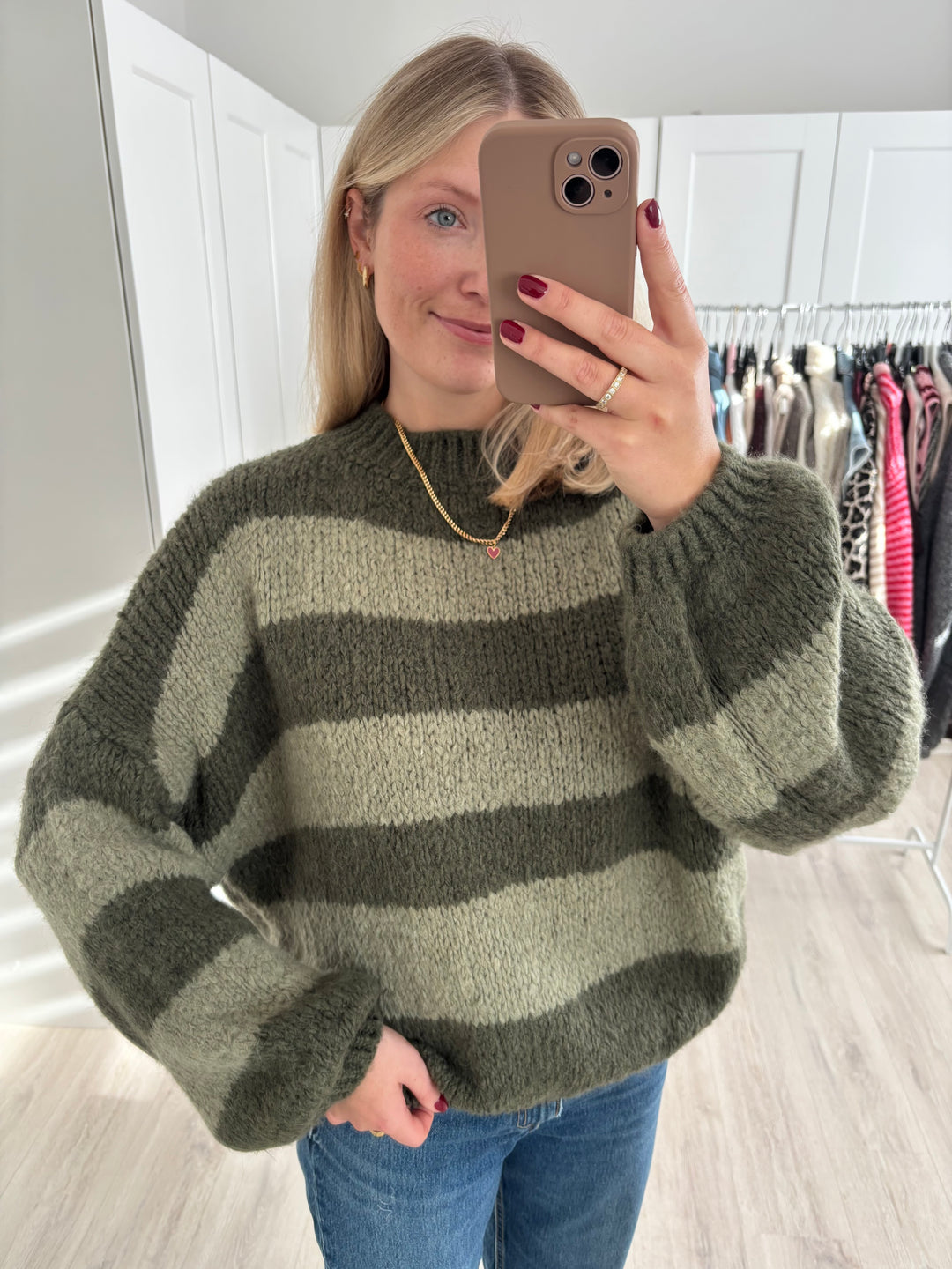 Bold Stripes Pullover