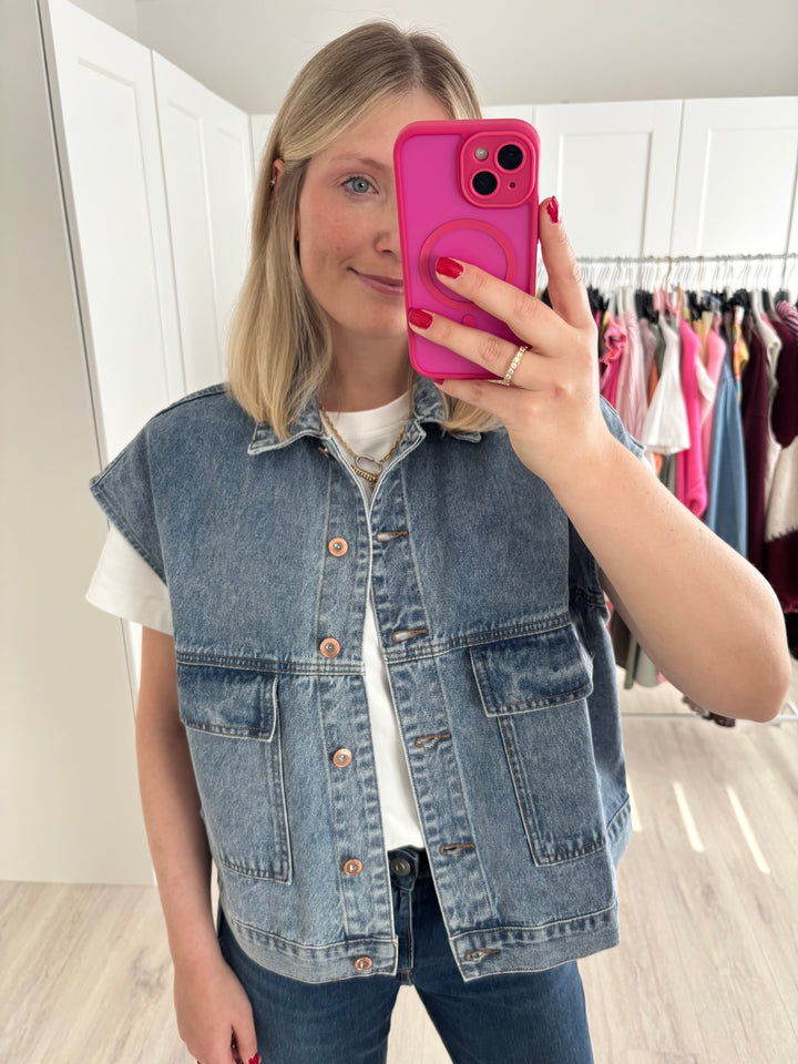 Jeansweste Ria