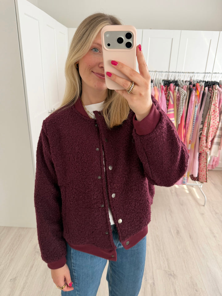 Teddy Bomberjacke