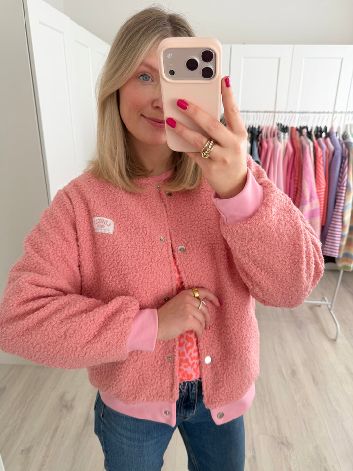 Teddy Bomberjacke Lovely
