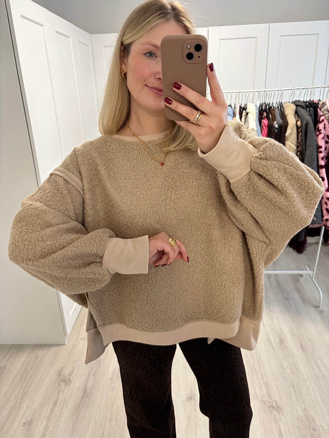 Cozy Teddy Sweater
