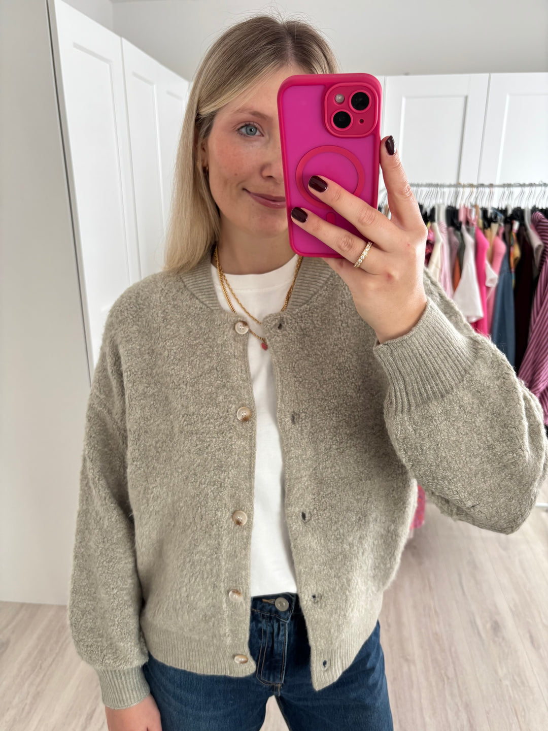 Teddy Bomberjacke
