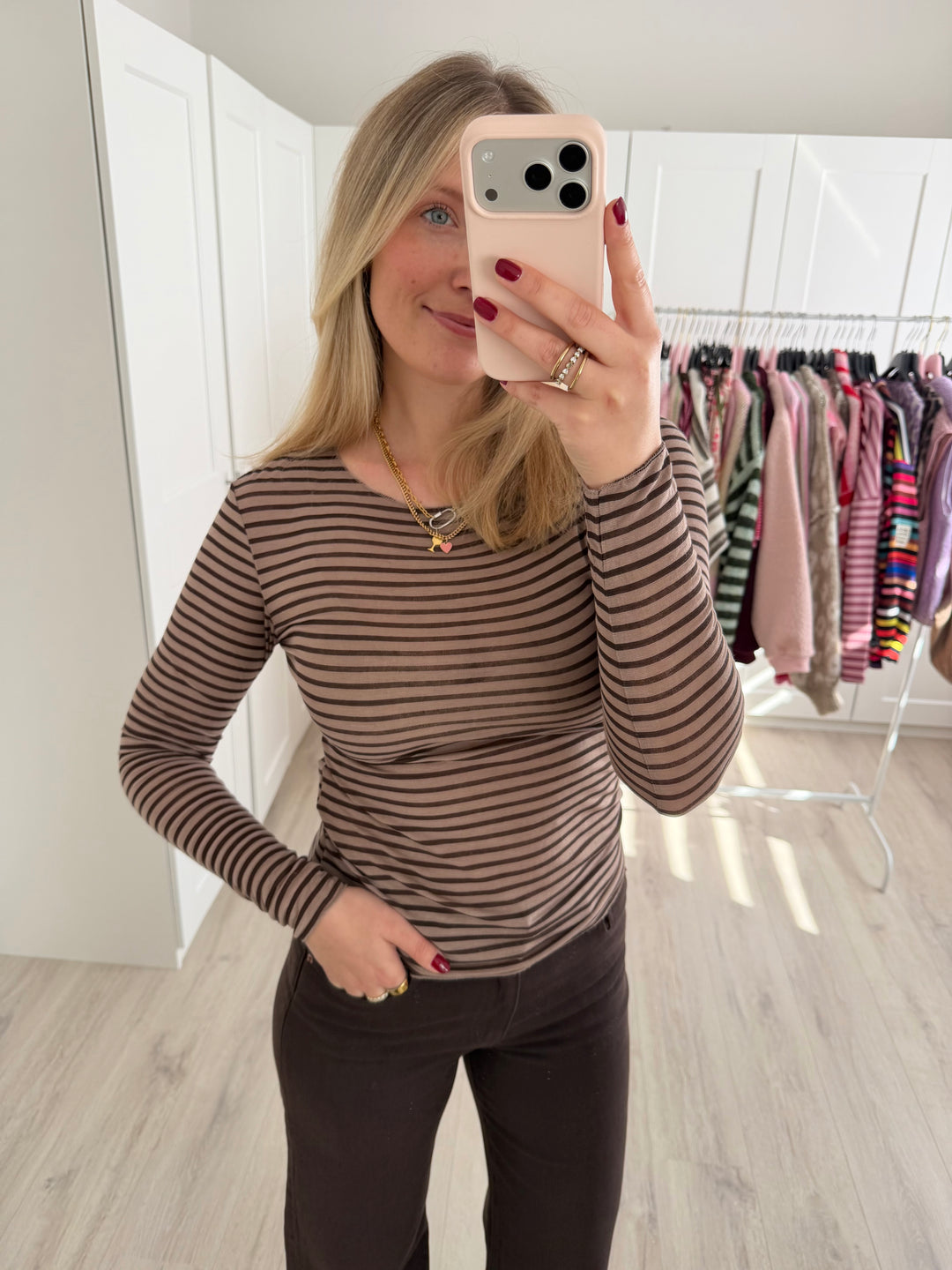 Striped Cashmere Longsleeve