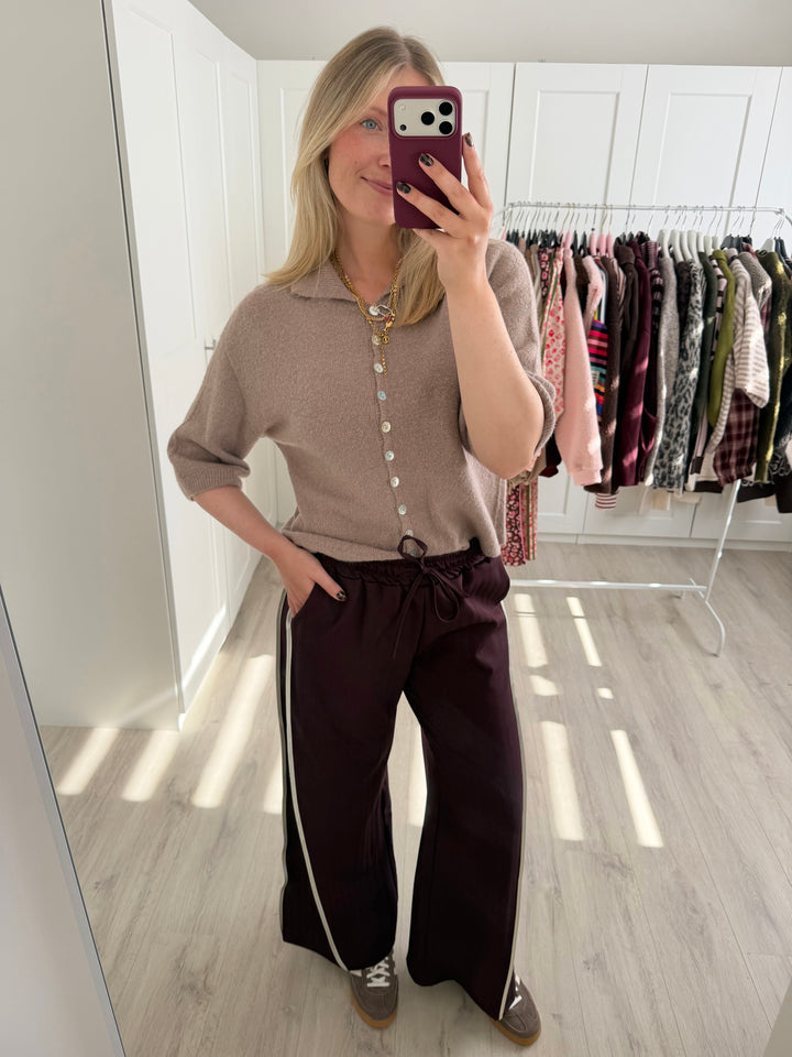 Wide Leg Suit Hose