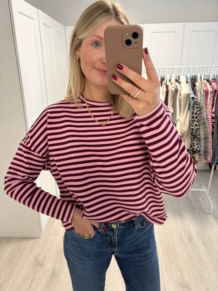 Happy Stripes Sweater (kurz)