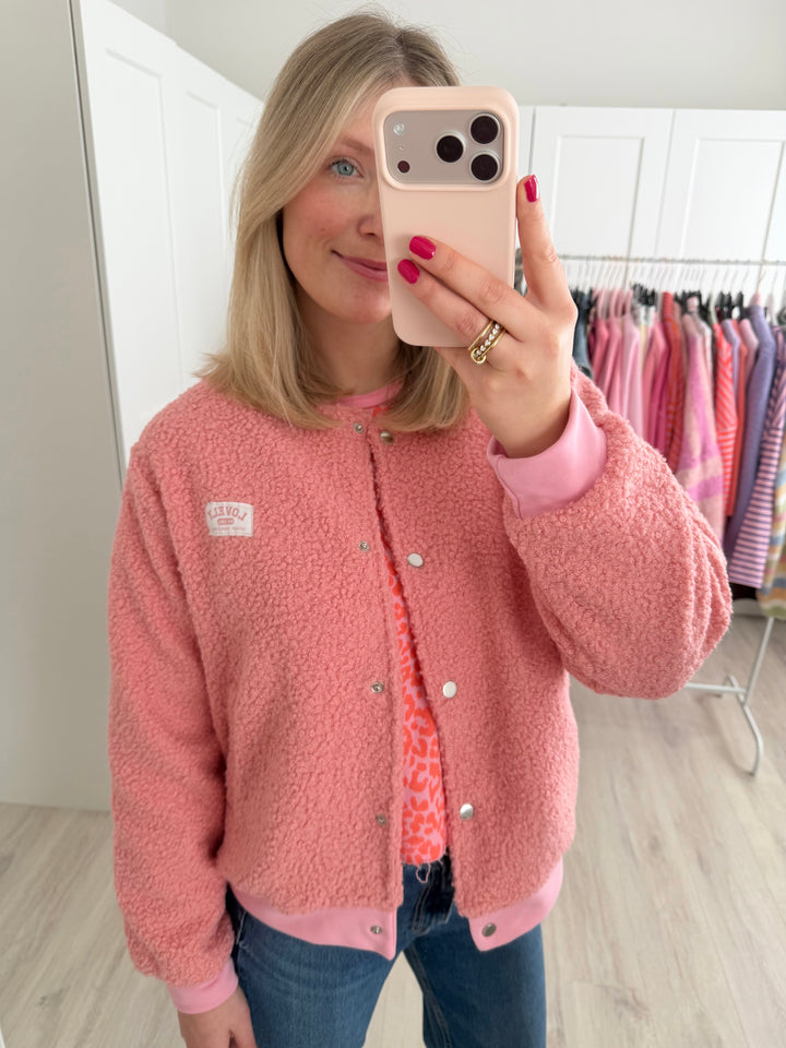 Teddy Bomberjacke Lovely