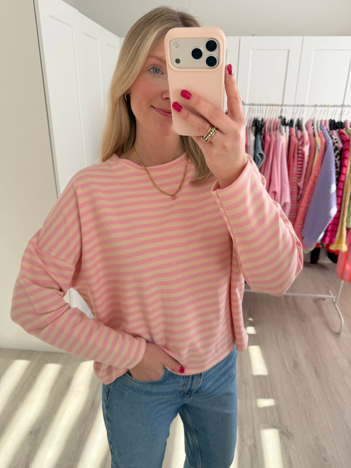 Happy Stripes Sweater (kurz)